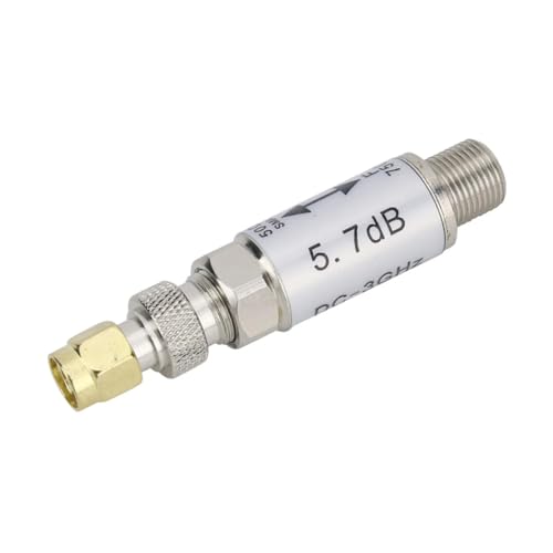 Industrial Metal Adapter Female to F Male Connector 50 75ohm Impedance Converter 0 to 3GHz for Radio...