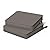 TWLEAR Patio Chair Cushions 19 x 19 x 3 Inch, Outdoor Cushions for Patio Furniture, Water Repellent Outdoor Seat Cushions with Straps Garden Sofa Couch Pads, Set of 2, Olefin Dark Grey