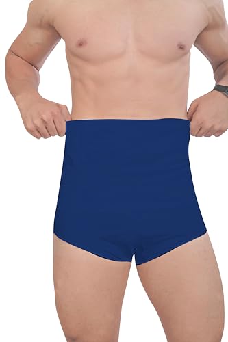 Image of MIZUNA Men's Microfiber Waist Cincher Body Shaper Seamless Tummy Tucker Panty Shapewear Waist Slimming Shaper Briefs