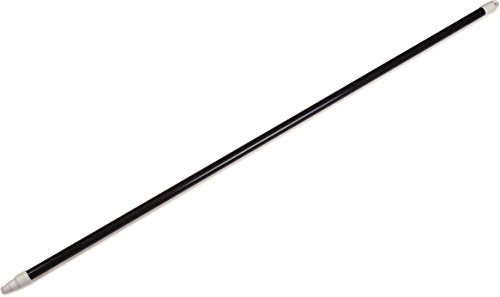 Carlisle 4122503 Sparta Commercial Fiberglass Handle with Self-Locking Flex-Tip, 48", Black