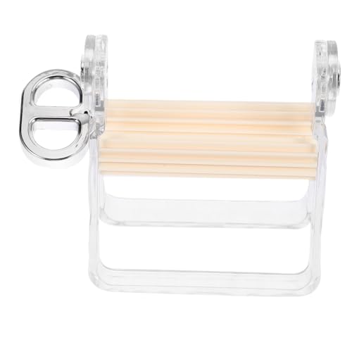 FOMIYES Manual Rotating Plastic Tube Squeezer for Toothpaste Facial Hair Dye and Paint Easy Use Squeezer for Cosmetic Tubes Milk