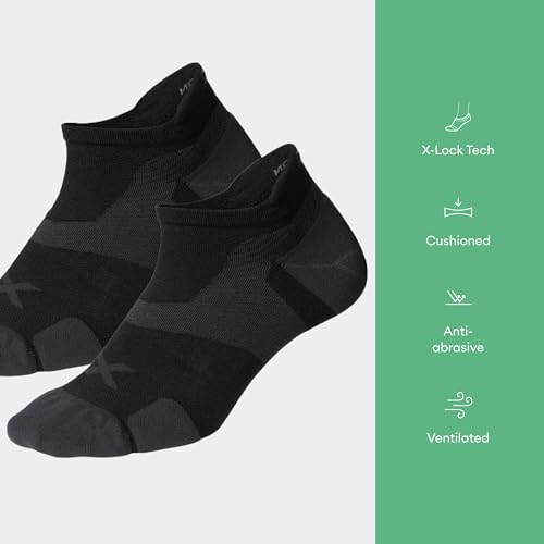 2XU Unisex Vectr Cushion No Show Socks - Provides Advanced Support for Running3
