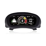 Linux Auto Aftermarket Digital Instrument Dash Panel Car Gauge Cluster Replacement Dashboard LCD Display for Volkswagen Golf 6 2010-2012/Golf Mk6 2009-2014/Sharan 2012-2019