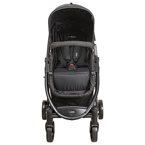 Carrinho de Bebê Prima Melange Preto - Kiddo