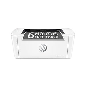 HP LaserJet M110we Wireless Monochrome Printer with HP+ and Bonus 6 Months Instant Ink (7MD66E)