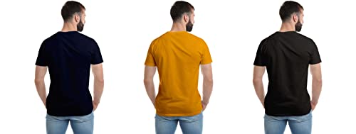 Image of Boodbuck Printed T Shirt for Men Combo Pack of 3