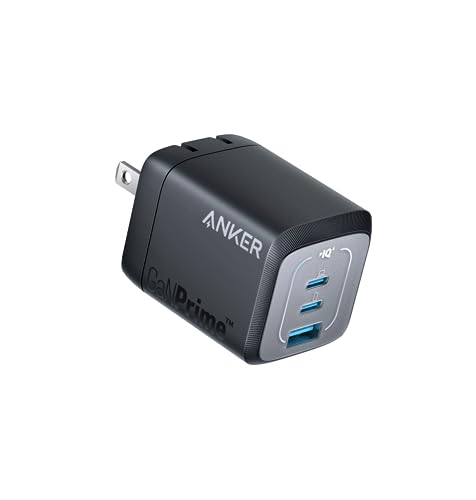 Amazon | Anker Prime Wall Charger (67W, 3 ports, GaN) (ブラック