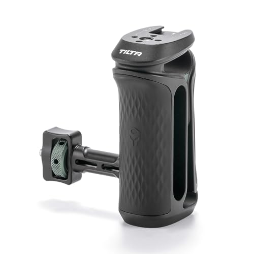 TILTA Xeno Maniglia laterale con vite a galletto con perni di posizionamento per gabbia fotocamera - TA-XSH1-B nero