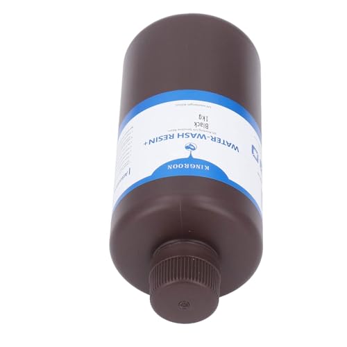 SUNGOOYUE Résine 3D Resin avec Haute Résolution des UV Curieux pour LCD DLP SLP 3D Black 1000G Imprimante pour la Meli Les Bijoux Mereration