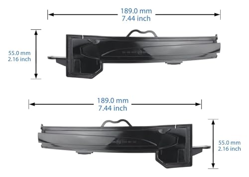 Clignotant dynamique LED rétroviseur résout manque visibilité - 2