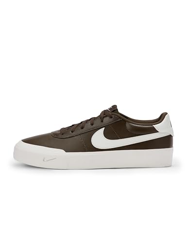 Nike Court Shot - Tenis para Hombre, Dark Hazel/Phantom-Velvet Brown, 25.5 cm