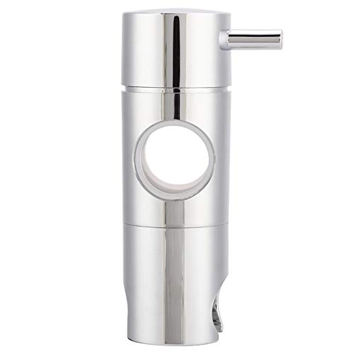 lvifloae Fixateur de douche réglable, support de douche rond, siège coulissant, barre de levage, accessoires de salle de bain et de douche