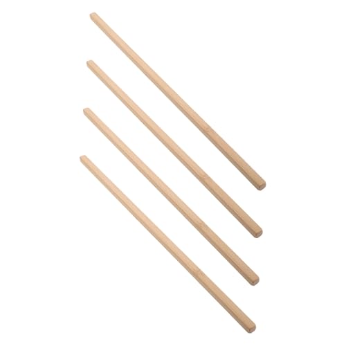 BESPORTBLE 4Pcs Mahjong Push Sticks Herramientas Madera