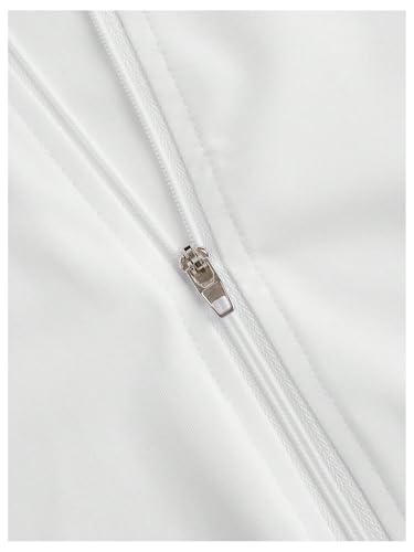 SOLY HUX Women's Full Zip Workout Running Crop Tops Athletic Jacket Long Sleeve Yoga Cropped Tee Shirts4