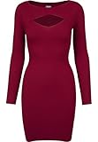 Urban Classics Ladies Cut out Dress Vestido, Rojo (Borgoña 606), XL para Mujer