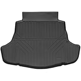 Auxko All Weather Cargo Mat Fit for Toyota Camry 2026 2025-2018 Include Hybrid LE/SE/XLE/XSE TPE Liner Camry Accessory All Season Guard Odorless Anti-Slip Cargo Liner Black