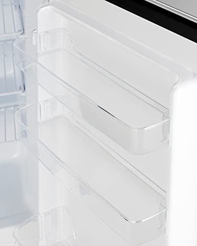 Summit Appliance Alfz37Bsstb Built-In Undercounter Ada Compliant Residential All-Freezer In Black With Stainless Steel Door, Towel Bar Handle, Door Storage, Adjustable Thermostat And Manual Defrost #TOP5