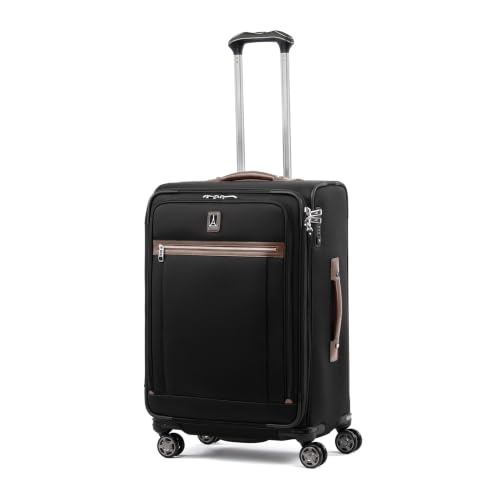 Image of Travelpro Platinum Elite Softside Spinner Set, Black, 2-Piece (21 /25)