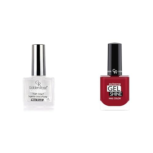 Golden Rose Gel Look Top Coat & Oje Seti