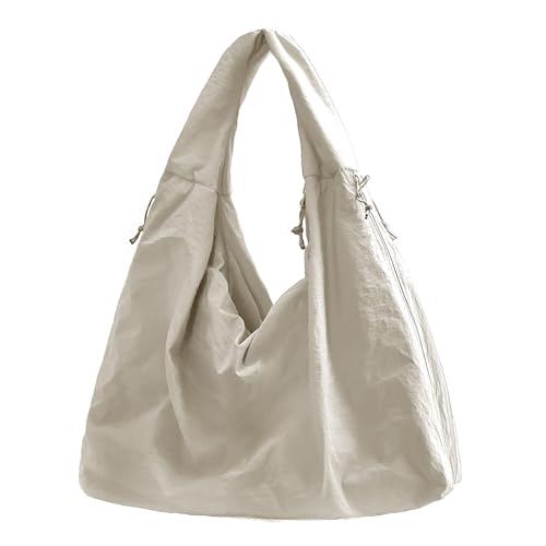 Image of KAMEILONG Large Nylon Hobo Bag Women Crescent Shoulder Bag Vintage Tote Bag Casual Shopper Handbag for Women