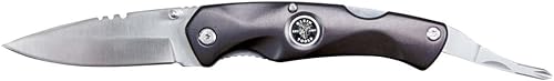 Klein Tools 44217 Navaja de bolsillo para electricista con Phillips # 2