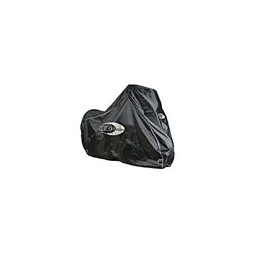 Housse moto universelle noire RG RACING anti-pluie maxiscoot