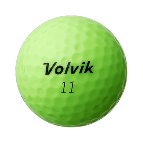 Balles de golf Volvik Power Soft vert compression basse pour golfeur amateur