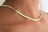 18 K gold snake chain/Flat snake chain/high quality flat chain/Sterling Silver chain/gold chain/Omega Chain