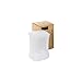 CASAMOTION Home Decor Accent Vase Diamond Shape Solid Color Hand Blown Art...