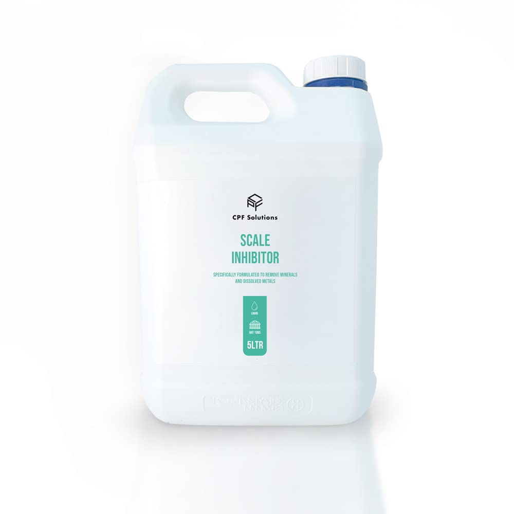 Sponsored Ad – Spa Hot Tub Scale Remover & Inhibitor 5ltr, Hot Tub Effective Anti or No Scale Remover, Limescale Prevention, Scale & Stain Pools Away Spas