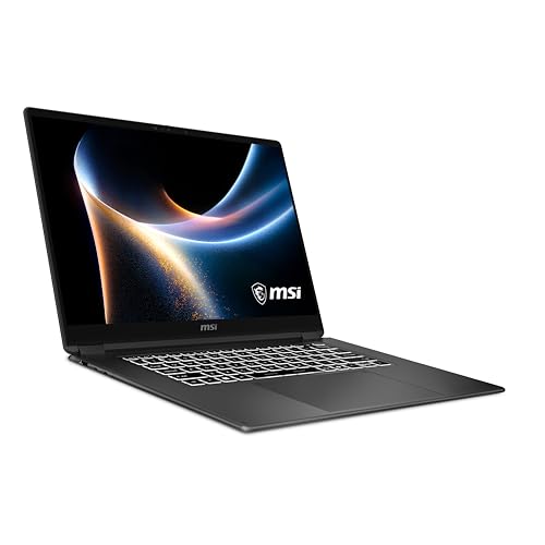 Image of MSI Prestige 16 Flip AI+ 16 inch 2.8K OLED Laptop: Intel Ultra X9-388H, Intel Arc Graphics, 32GB LPDDR5X, 1TB SSD, Touch Screen, Wi-Fi 7, Bluetooth 6, Fast Charging, Win 11 Home: Platinum Gray C3MTG-056US