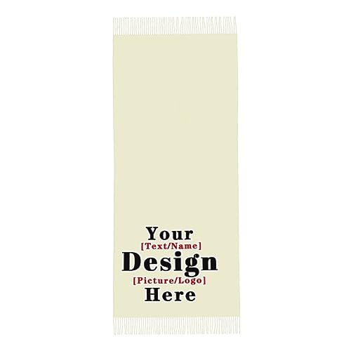 Custom Scarfs For Women Winter Scarf Customize Personalized Logo Image Photo Text Name Customized Gifts4