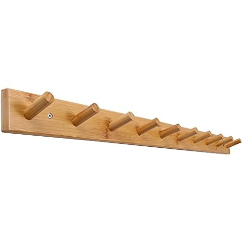 SKOLOO Wood Coat Rack Wall Mounted Cover
