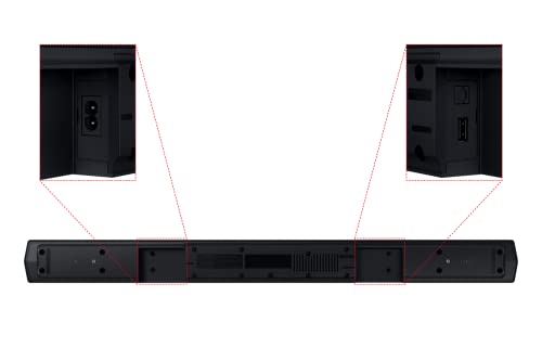 Samsung C430 2.1ch 270W Soundbar Speaker (2023) - Bluetooth Soundbar with 4 Speakers, Bass Boost 6.5" Subwoofer, 3D Wireless Surround Sound, Smart Game Mode, Adaptive Audio & Wall Mount Kit Included - Image 5