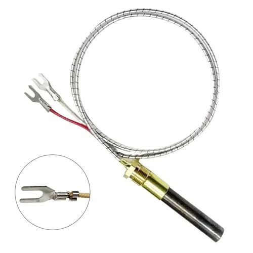 Sensor de temperatura termopila 750mv y termopar de 48 pulgadas para gas natural 4