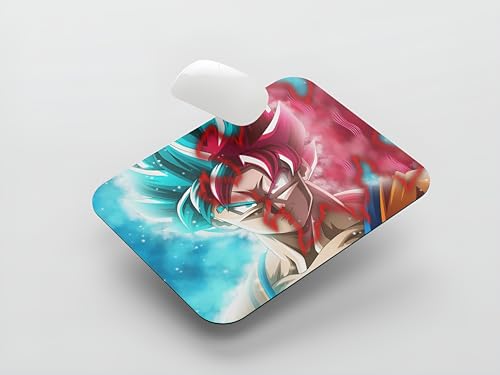 Image of MS ART & CRAFT Anime Gaming Mouse Pad, Dragon Ball Super Design, Dual-Color Theme Best for Computer, PC, Laptop (Model 1)