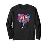 iCarly Cast Bubble Carly, Sam, and Freddie Long Sleeve T-Shirt