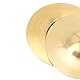 Joyzan Fingerzimbeln, Trommel Becken Crash Messing Handbecken Percussion Instrument Musikinstrument Cymbals Finger Mini Brass mit Elastischen Band Bauchtanz Cymbal Kupfer Rhythm Yoga Musikliebhaber