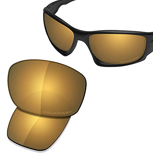 Image of SAUCER Premium Replacement Lenses for Oakley Ten X OO9128 | UV400 Protection, Anti-Scratch, Precise Fit & Enhanced Clarity