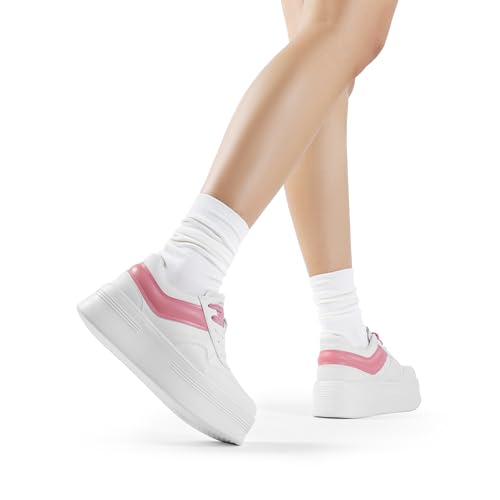 Image of DREAM PAIRS Women's Platform Casual Sneakers