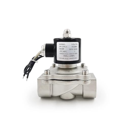 Électrovanne inox 304 DN20 24V à ouverture rapide et sensible pour air et eau - 3