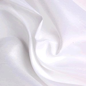 Prestige Fashion UK LtdPlain Shot Taffeta Fabric - White (1) - per 5 metres