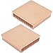 Pure Copper Heatsink 40x40x10mm / 1.57x1.57x0.39inch Radiator for 3D Printer Heat Sink Cooling CHIP IC Electronic Cooler Skiving Fin Process