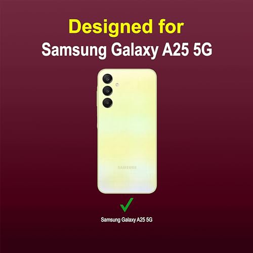 Image of amazon basics Back Case Cover for Samsung Galaxy A25 5G (Silicone Magic-Plum)