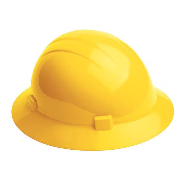 Hard Hat, Polyethylene, 4 Point Ratchet, Type 2, Class E, Yellow, Mfr: 20005-A