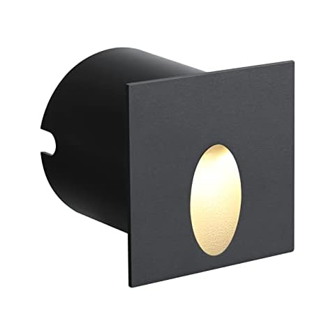 DAWALIGHT LED Outdoor Stair Step Lights Cover