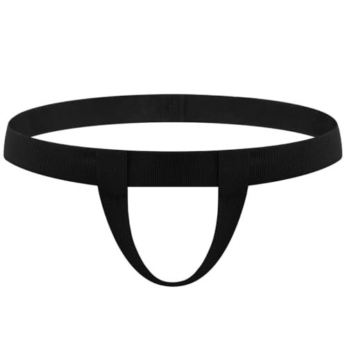 Men's Jock Strap Sexy Low Rise Underwear Open Pouch Super Elastic Scrotal Support Strings Underwear Thongs