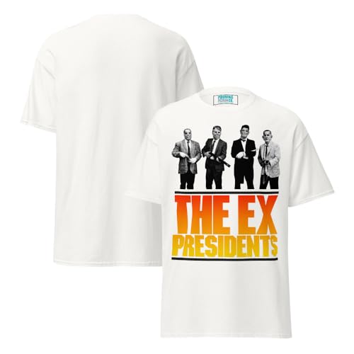 Point Break Ex-Presidents Movie T-Shirt - 10 Colors - Unisex White