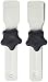 Carefree (902801W) White Canopy Clamp, (Pack of 2)