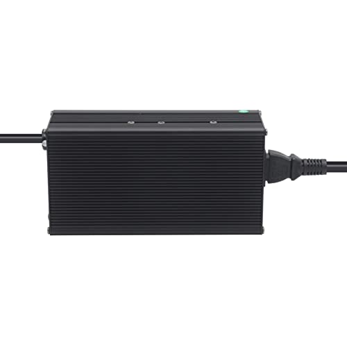 Eseegoo 48 Volt 10 Amp Battery Charger Compatible With Ezgo Rxv & Txt For 48 Volt Golf Carts With Rxv Plug/ 3 Pin Triangle Style Plug #TOP4